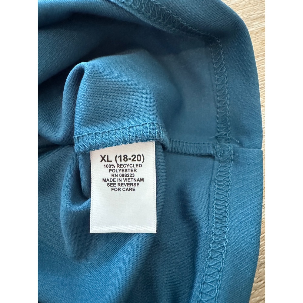 Magellan Outdoors Boys XL 18-20 Fish Gear LS Casting Crew Shirt Legion Blue Lake - Picture 6 of 9